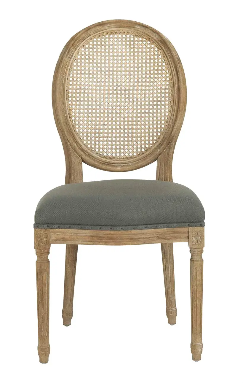 Chaise médaillon cannée - Côté Maison Tunisie